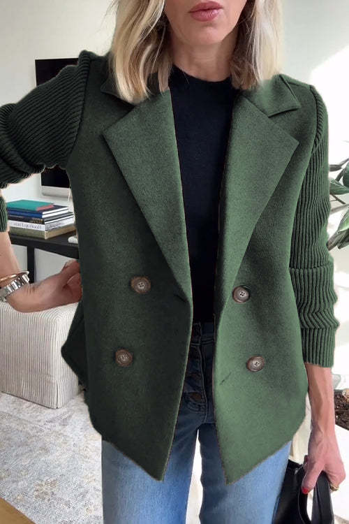 TILDE - Strahlende Frühlingsjacke mit Strickärmeln