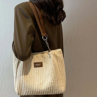 Amelie™ | Baumwoll-Kord Tote Bag
