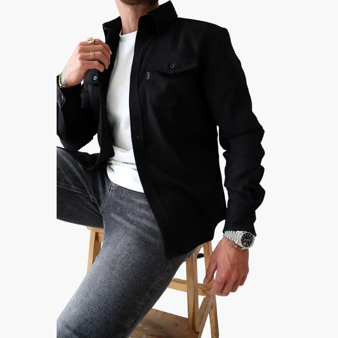 David | Hemdjacke mit Knopfleiste