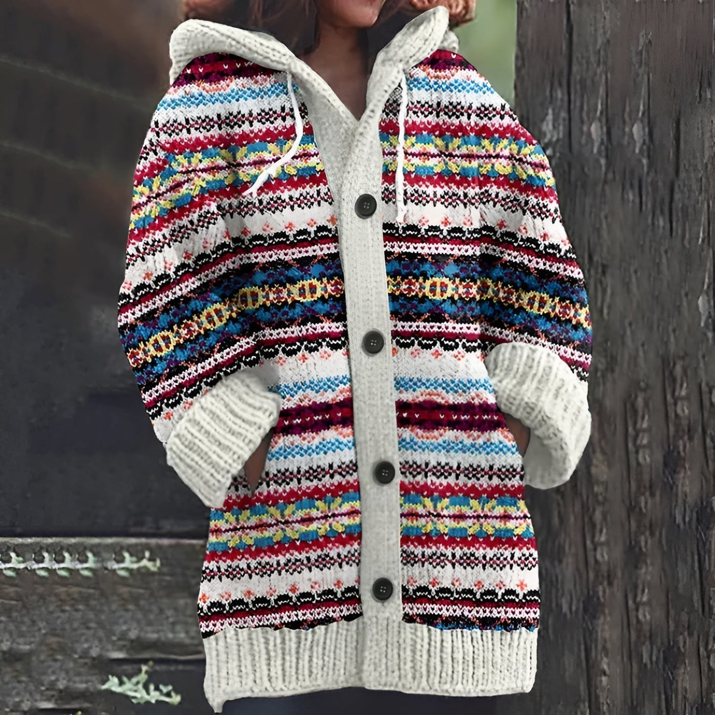 Verena | Strickwoll-Cardigan