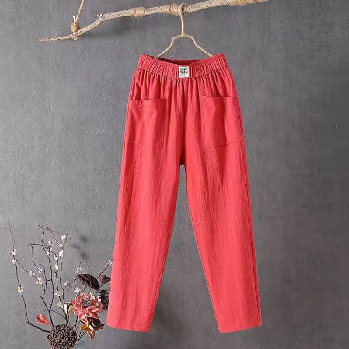 Wanda™ | Bequeme Leinenhose mit Elastischem Bund