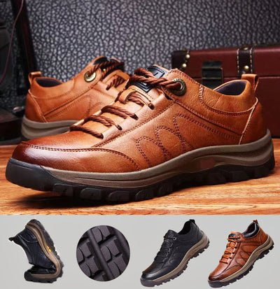 Theo | Handgenähte Leder-Sneaker