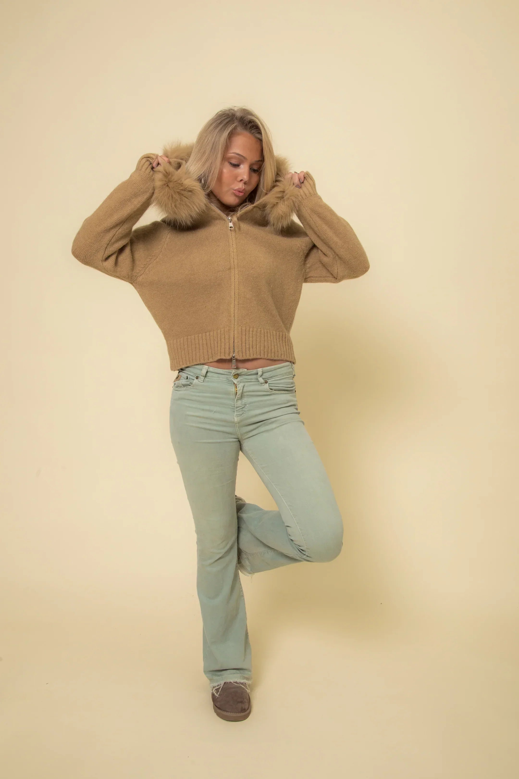 ANNA - Kunstpelzweste