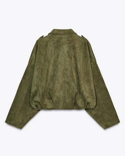 Teylor | MayaGlow™ Bomberjacke aus Wildleder