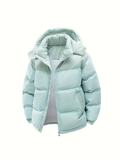 Jones | Pufferjacke mit Hoodie