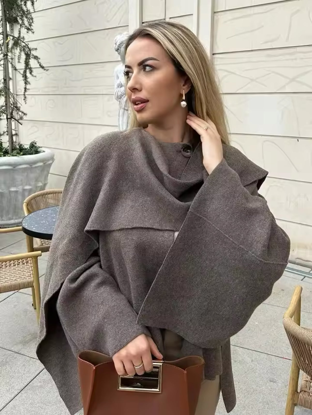 ELENA - Eleganter Cape Coat
