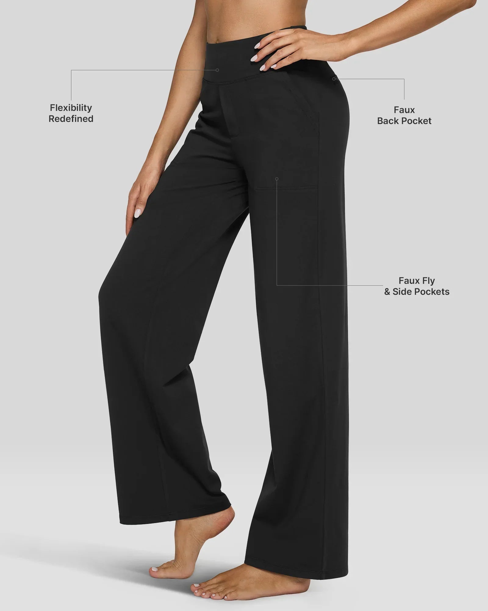 AURELIE - High-Waist Business Hose