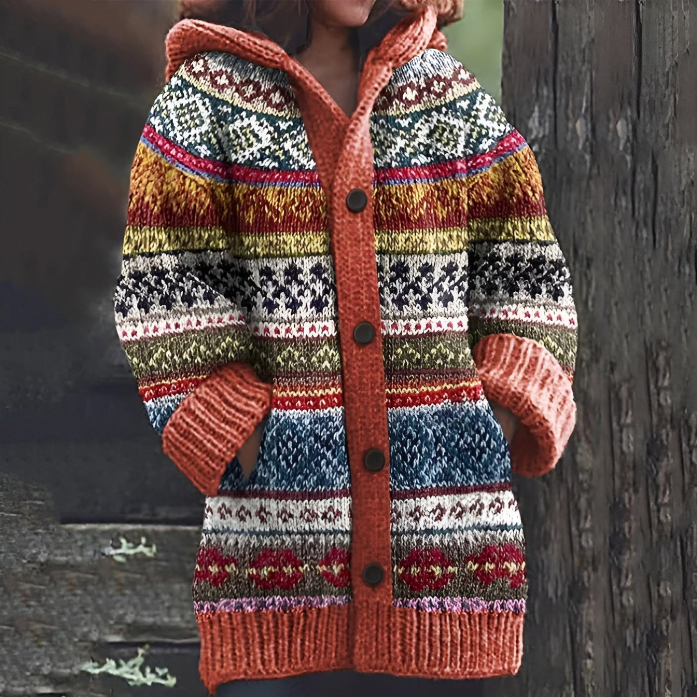 Verena | Strickwoll-Cardigan
