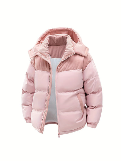 Jones | Pufferjacke mit Hoodie