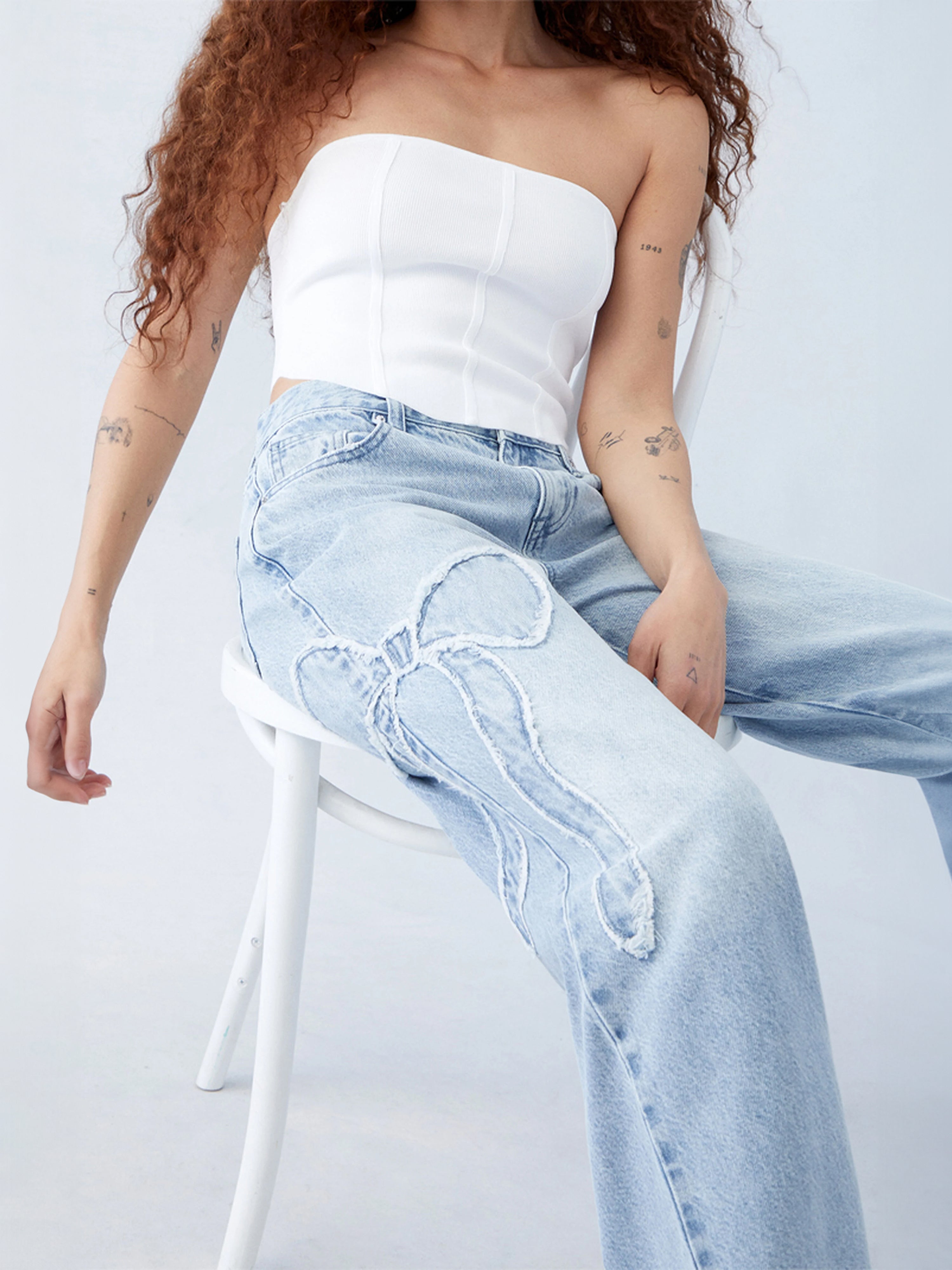 FEMMEHAUS BAGGY BOW HOSEN