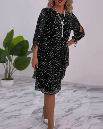 Teylor  | Gepunktetes Kleid