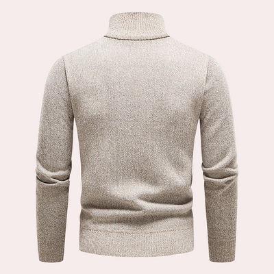 Oskar | Stilvoller Pullover mit Halbreißverschluss