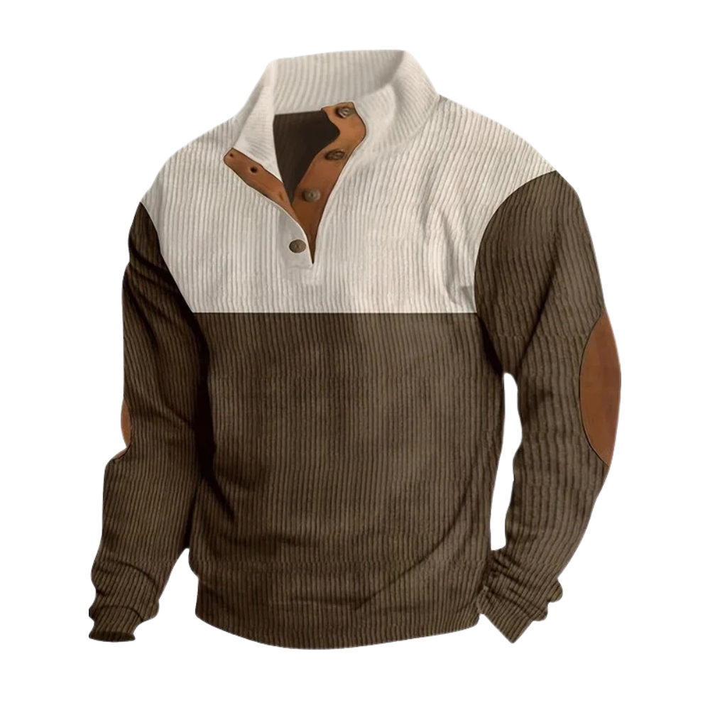 Marco | Lässiger Pullover mit Reißverschluss