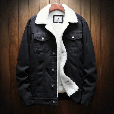 Silvio | Jeansjacke mit Fell