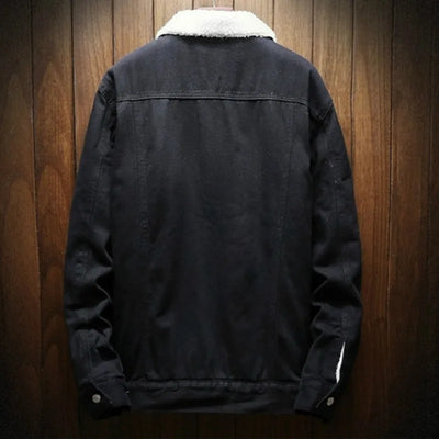 Silvio | Jeansjacke mit Fell