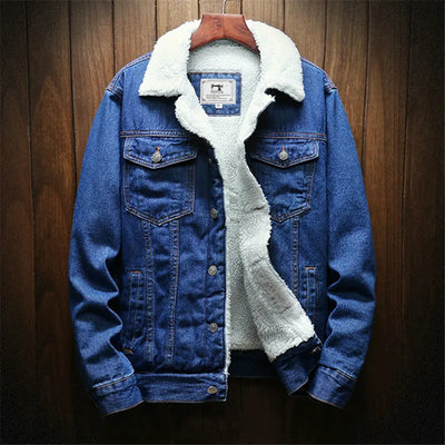 Silvio | Jeansjacke mit Fell