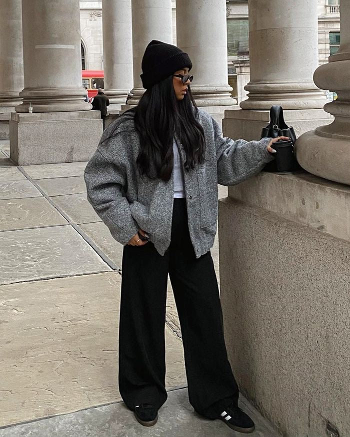 INES - Oversized Bomberjacke