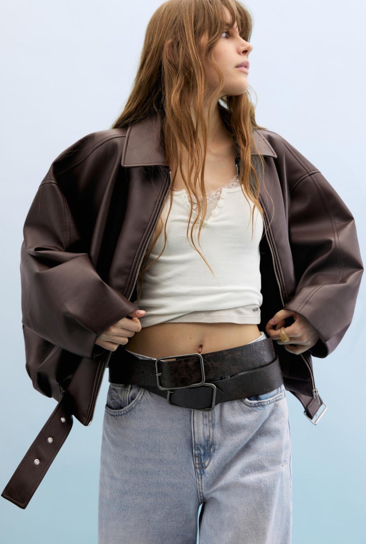 CLAIRE - Virale Lederjacke