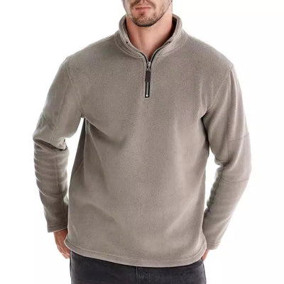 Paul™ | Fleece-Pullover mit Viertelreißverschluss
