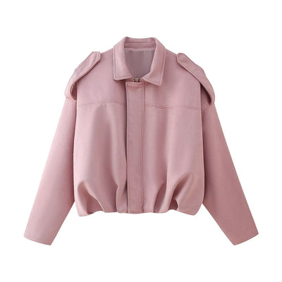 Teylor | MayaGlow™ Bomberjacke aus Wildleder