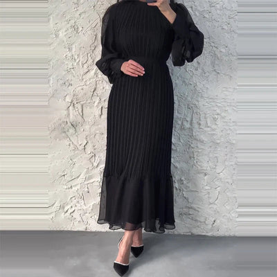 Serena | Stilvolles, zeitloses Faltenkleid