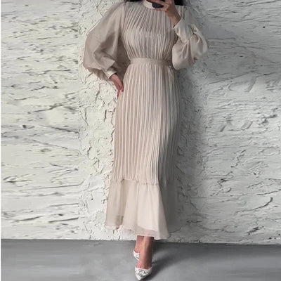 Serena | Stilvolles, zeitloses Faltenkleid