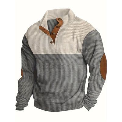 Marco | Lässiger Pullover mit Reißverschluss