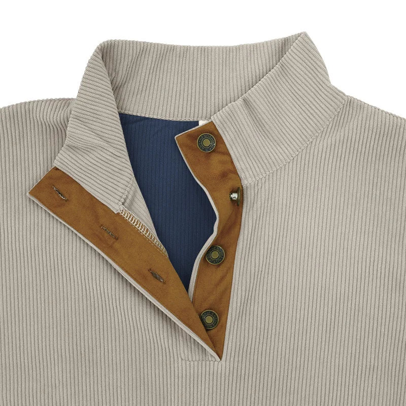 Marco | Lässiger Pullover mit Reißverschluss