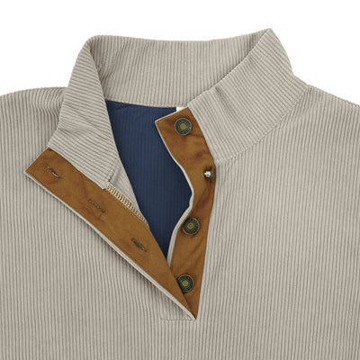 Marco | Lässiger Pullover mit Reißverschluss