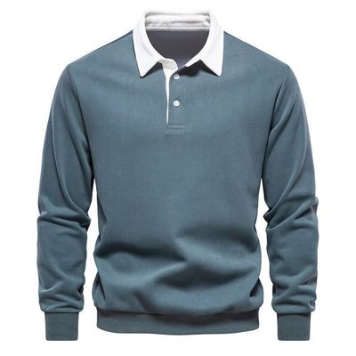 Arnold | Langarm-Sweatshirt mit Polokragen
