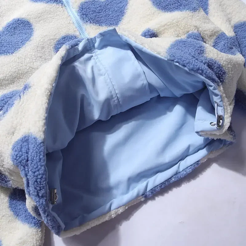 ALMA - Wendbare Jacke mit Herzen