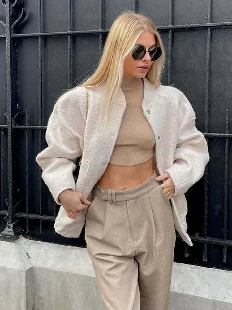 INES - Oversized Bomberjacke