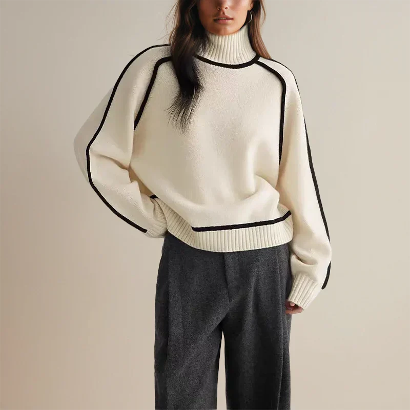 Amandine™ - Schicker Pullover mit Rollkragen