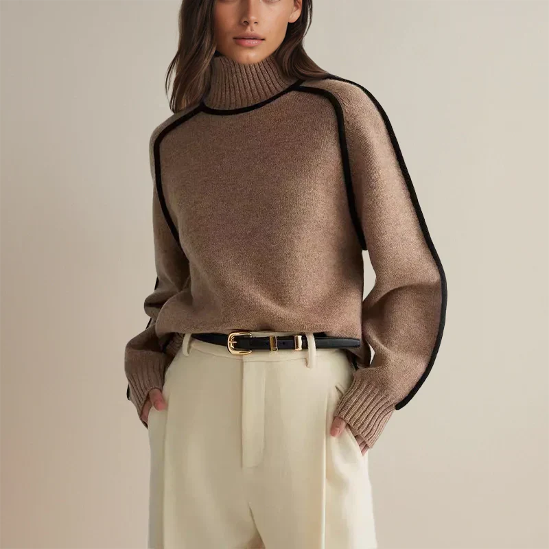 Amandine™ - Schicker Pullover mit Rollkragen