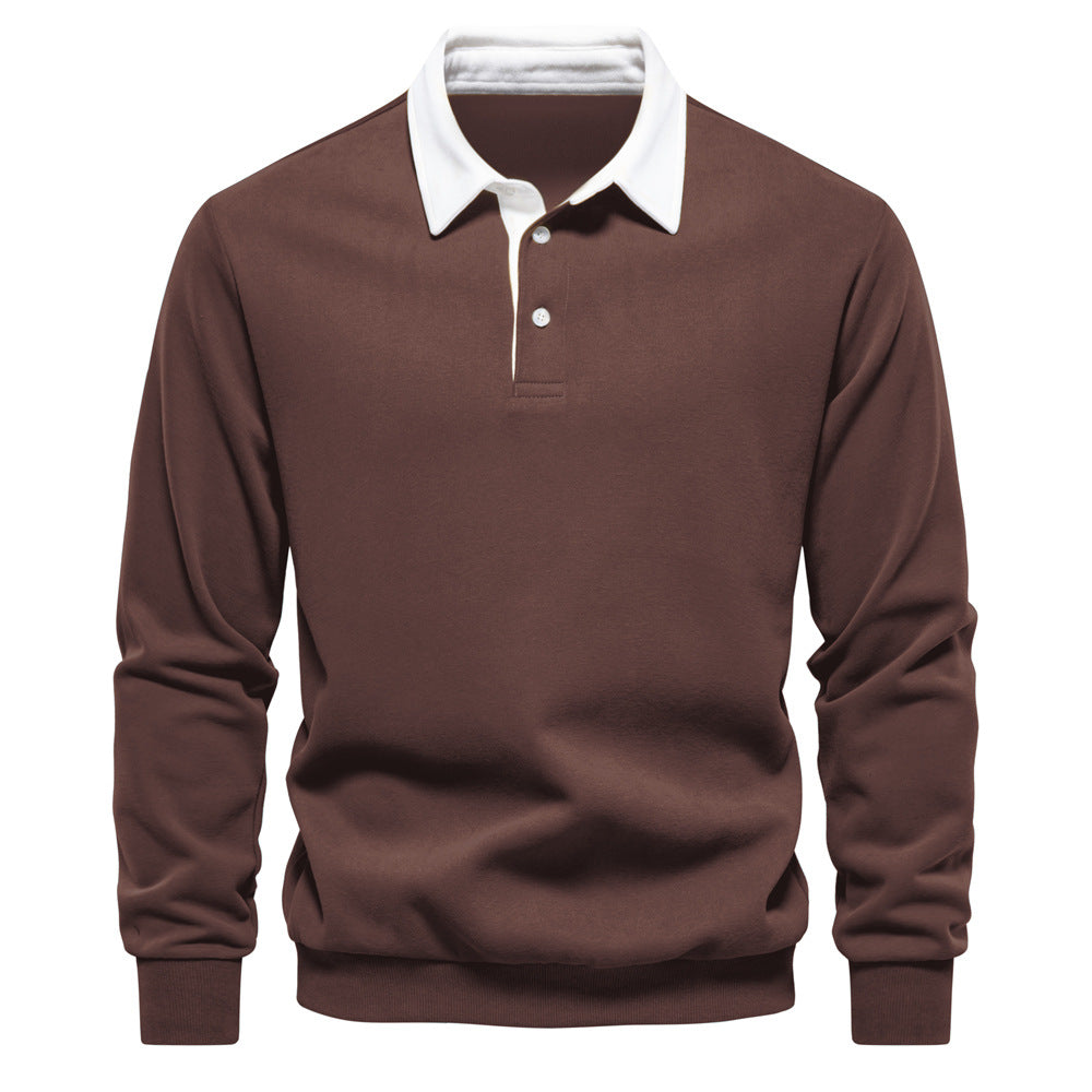 Arnold | Langarm-Sweatshirt mit Polokragen