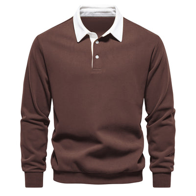 Arnold | Langarm-Sweatshirt mit Polokragen