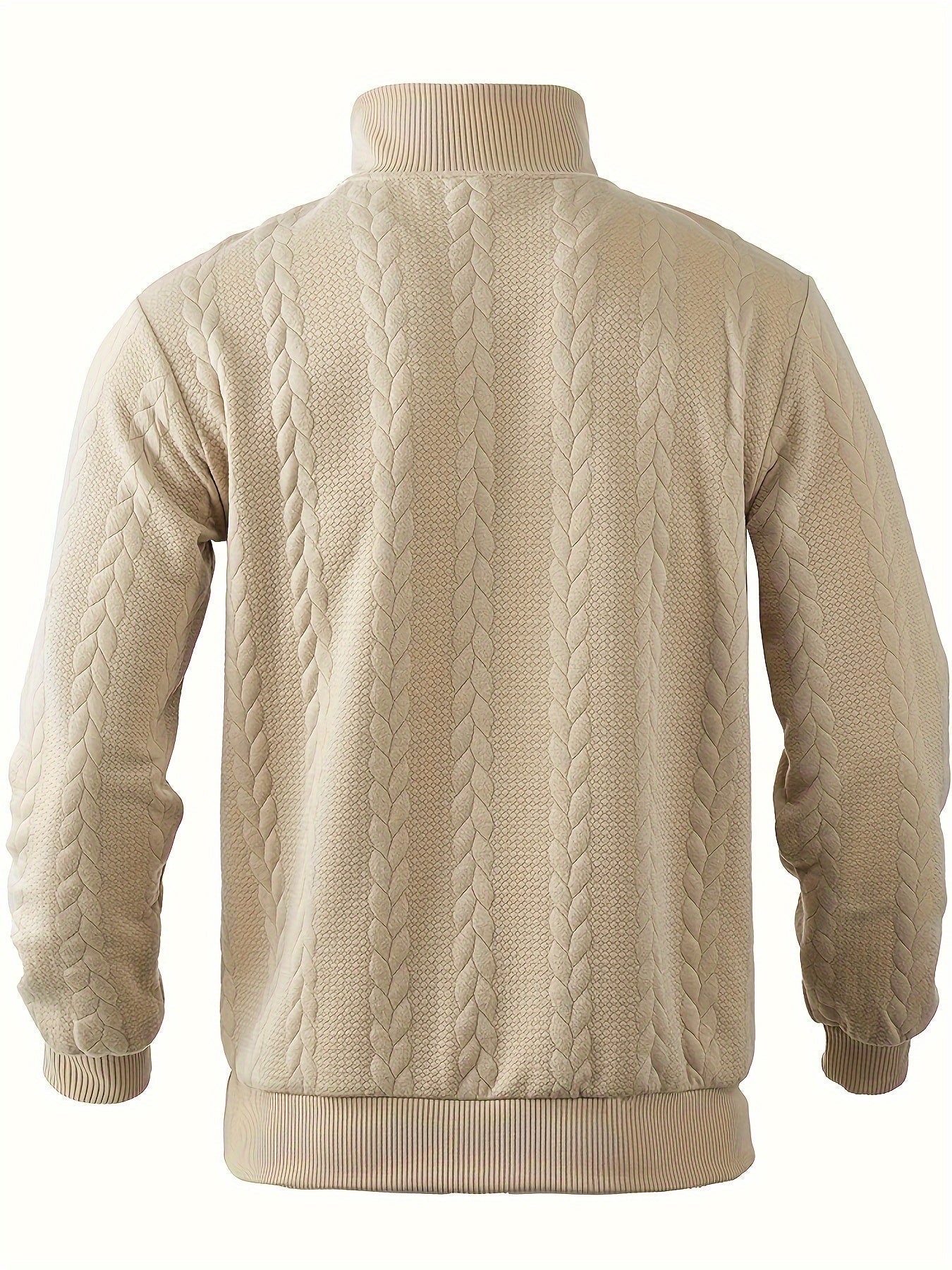 Leonardo | Vintage-Herrenpullover mit Reißverschluss
