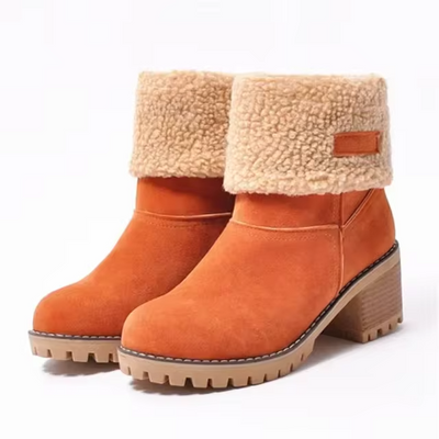 Emmi™ | Warme Leder-Schneestiefel