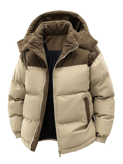 Jones | Pufferjacke mit Hoodie