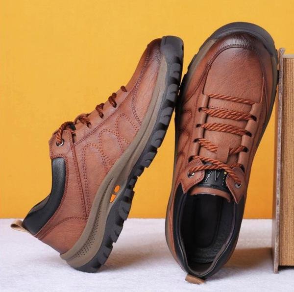 Theo | Handgenähte Leder-Sneaker
