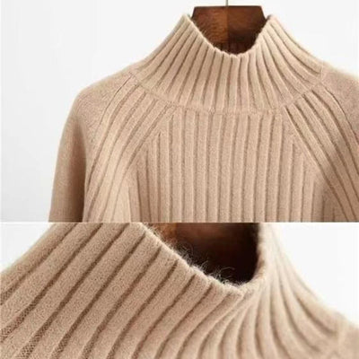 Karla | Rippenstrick Rollkragenpullover