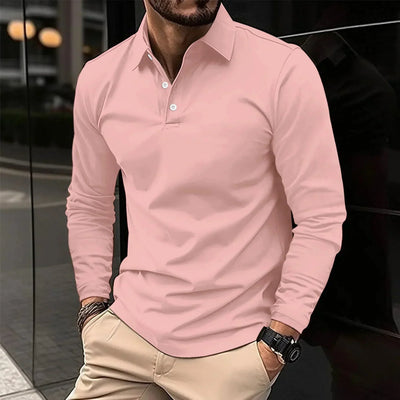 Peter | Langarm-Poloshirt