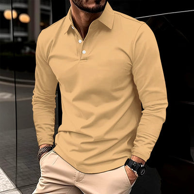 Peter | Langarm-Poloshirt