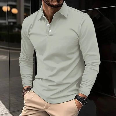 Peter | Langarm-Poloshirt